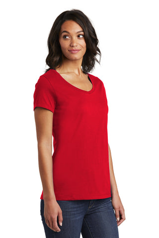 District Women's Very Important Tee V-Neck (Classic Red)