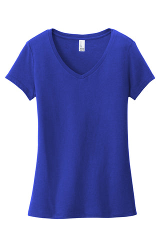 District Women's Very Important Tee V-Neck (Deep Royal)