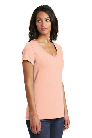 District Women's Very Important Tee V-Neck (Dusty Peach)