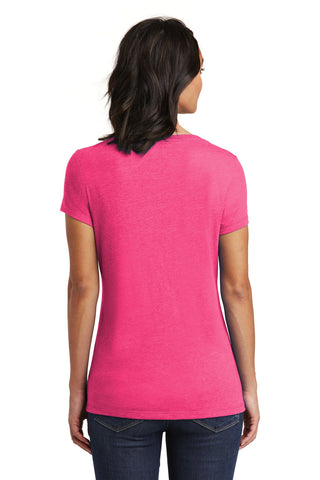 District Women's Very Important Tee V-Neck (Fuchsia Frost)