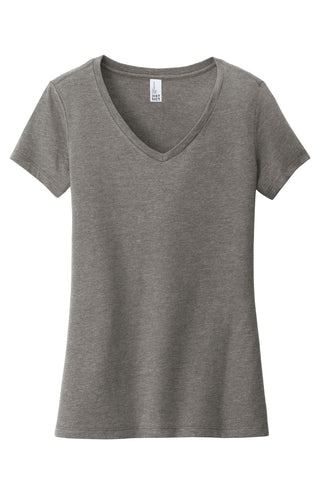 District Women's Very Important Tee V-Neck (Grey Frost)