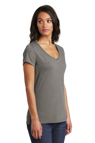 District Women's Very Important Tee V-Neck (Grey Frost)