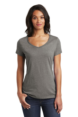 District Women's Very Important Tee V-Neck (Grey Frost)