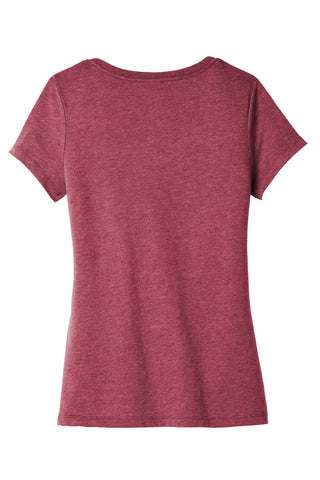 District Women's Very Important Tee V-Neck (Heathered Cardinal)