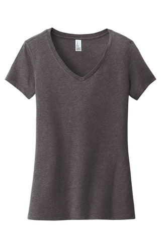 District Women's Very Important Tee V-Neck (Heathered Charcoal)