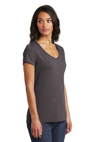 District Women's Very Important Tee V-Neck (Heathered Charcoal)