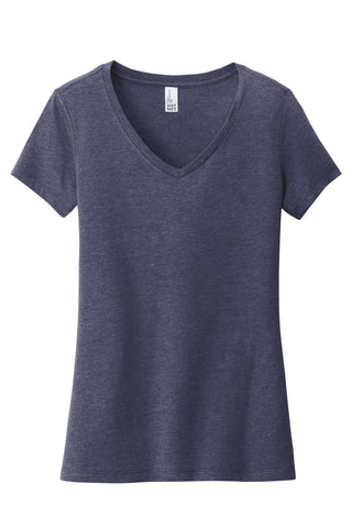 District Women's Very Important Tee V-Neck (Heathered Navy)