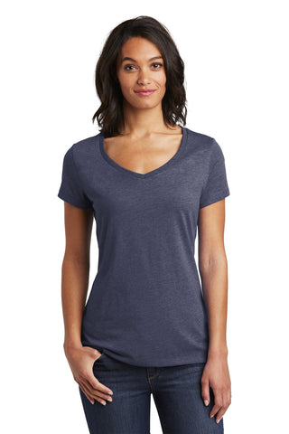 District Women's Very Important Tee V-Neck (Heathered Navy)