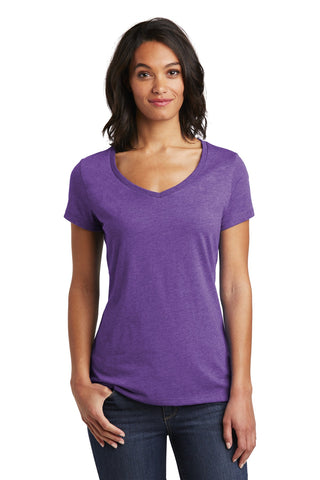 District Women's Very Important Tee V-Neck (Heathered Purple)