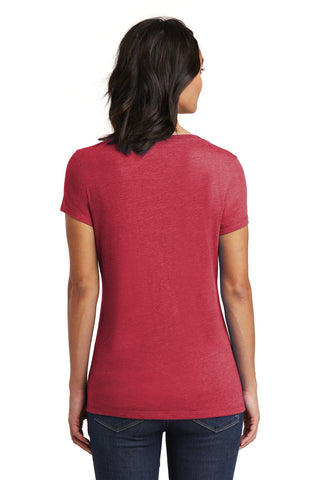 District Women's Very Important Tee V-Neck (Heathered Red)