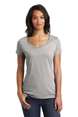 District Women's Very Important Tee V-Neck (Light Heather Grey)