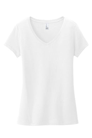 District Women's Very Important Tee V-Neck (White)