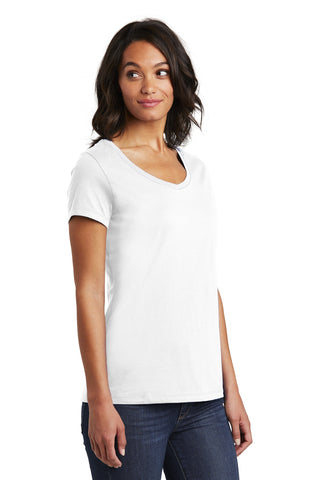 District Women's Very Important Tee V-Neck (White)