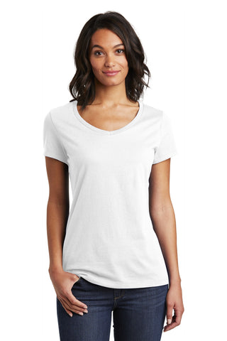 District Women's Very Important Tee V-Neck (White)