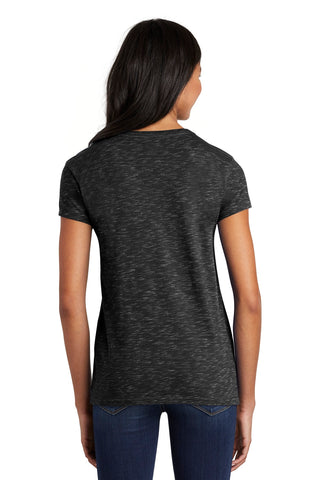 District Women's Medal V-Neck Tee (Black)