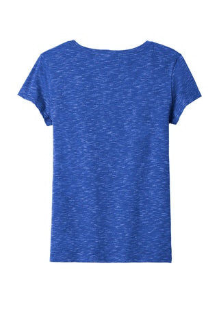 District Women's Medal V-Neck Tee (Deep Royal)