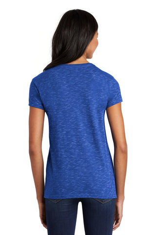 District Women's Medal V-Neck Tee (Deep Royal)