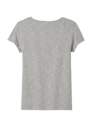 District Women's Medal V-Neck Tee (Light Grey)