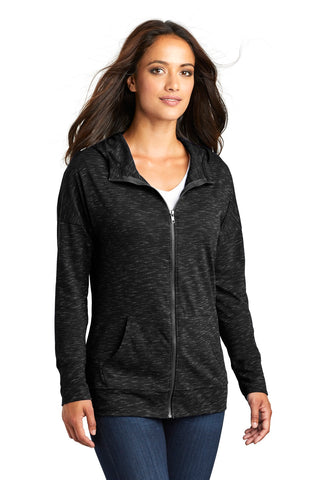 District Women's Medal Full-Zip Hoodie (Black)