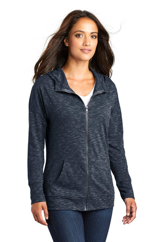 District Women's Medal Full-Zip Hoodie (New Navy)