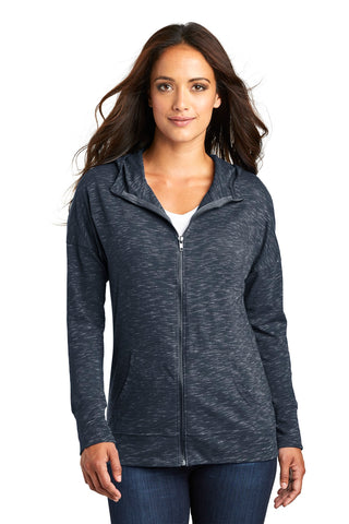 District Women's Medal Full-Zip Hoodie (New Navy)