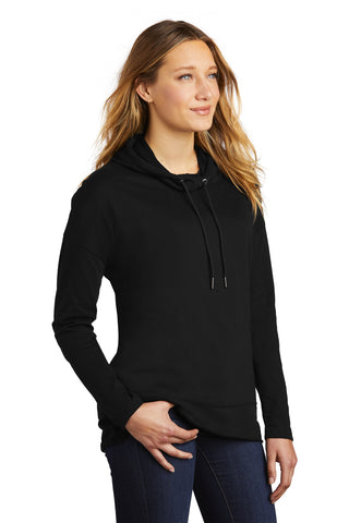 District Women's Featherweight French Terry Hoodie (Black)