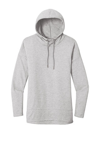 District Women's Featherweight French Terry Hoodie (Light Heather Grey)