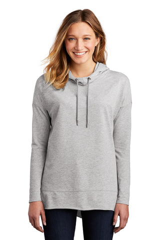 District Women's Featherweight French Terry Hoodie (Light Heather Grey)