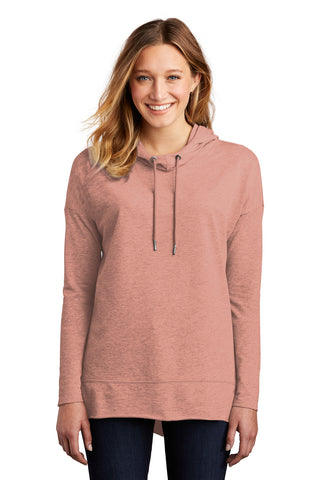 District Women's Featherweight French Terry Hoodie (Nostalgia Rose Heather)