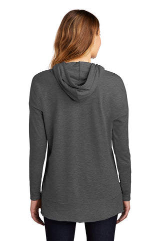 District Women's Featherweight French Terry Hoodie (Washed Coal)