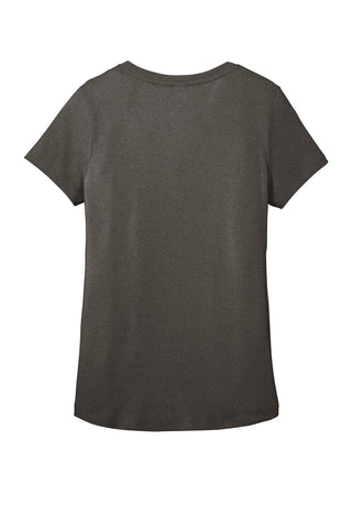 District Women's Flex Scoop Neck Tee (Heathered Charcoal)