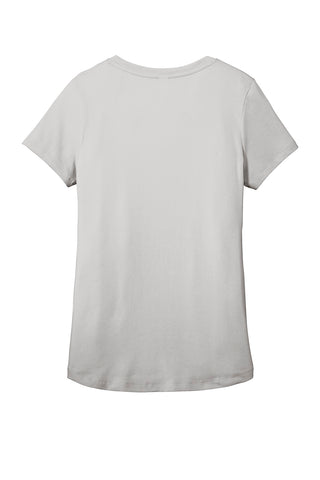 District Women's Flex Scoop Neck Tee (Silver Mist)