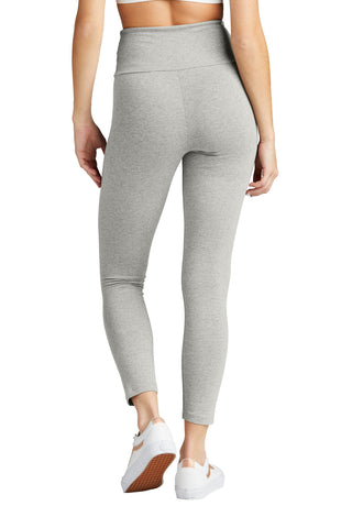 District Women's Flex High-Waist Legging (Light Heather Grey)