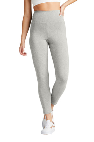 District Women's Flex High-Waist Legging (Light Heather Grey)