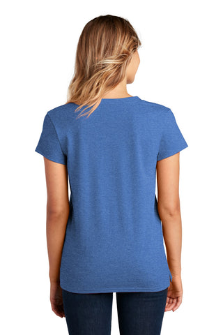 District Women's Re-Tee V-Neck (Blue Heather)