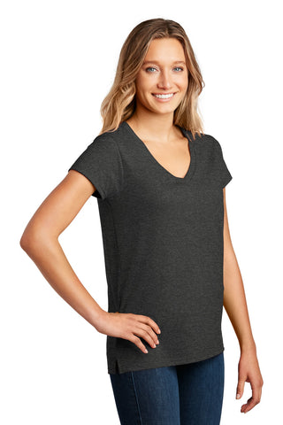 District Women's Re-Tee V-Neck (Charcoal Heather)