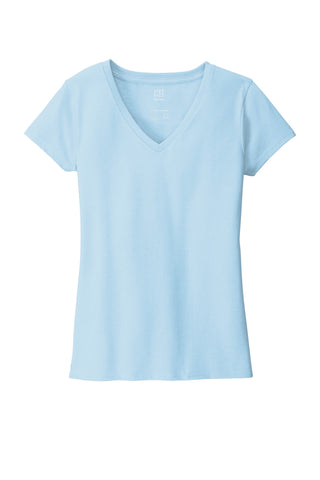 District Women's Re-Tee V-Neck (Crystal Blue)