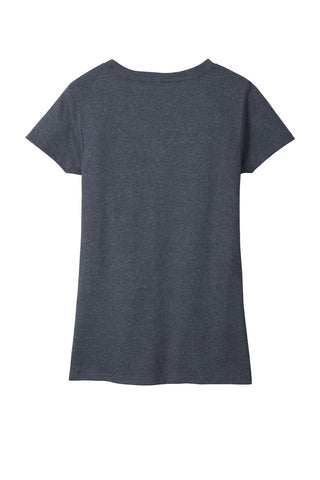 District Women's Re-Tee V-Neck (Heathered Navy)