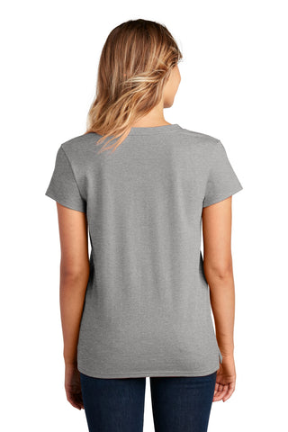 District Women's Re-Tee V-Neck (Light Heather Grey)