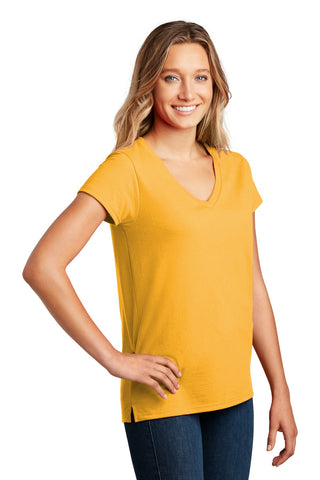 District Women's Re-Tee V-Neck (Maize Yellow)