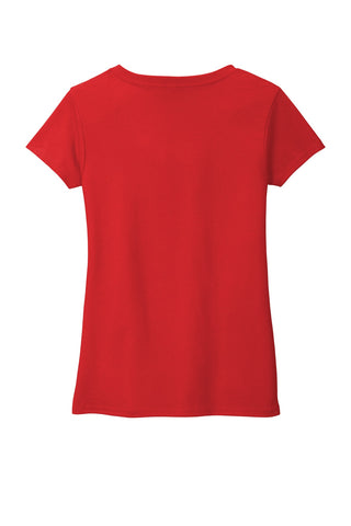 District Women's Re-Tee V-Neck (Ruby Red)