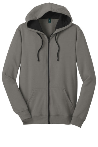 District The Concert Fleece Full-Zip Hoodie (Grey)