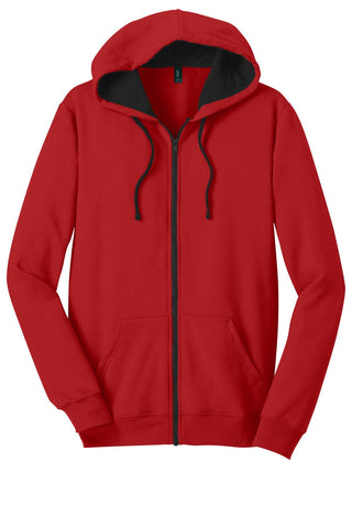 District The Concert Fleece Full-Zip Hoodie (New Red)