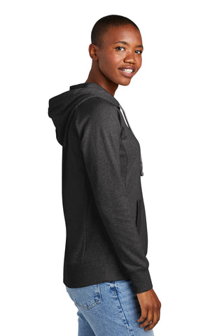 District Women's Re-Fleece Hoodie (Charcoal Heather)