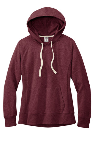 District Women's Re-Fleece Hoodie (Maroon Heather)