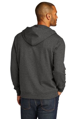 District Re-FleeceFull-Zip Hoodie (Charcoal Heather)