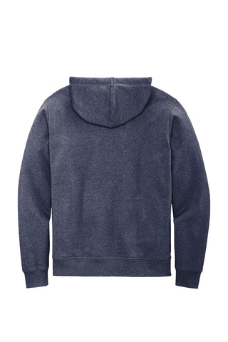 District Re-FleeceFull-Zip Hoodie (Heathered Navy)