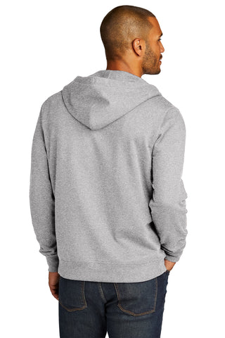 District Re-FleeceFull-Zip Hoodie (Light Heather Grey)