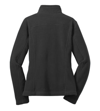 Eddie Bauer Ladies Full-Zip Fleece Jacket (Black)
