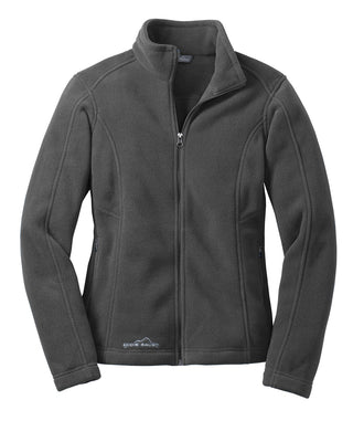 Eddie Bauer Ladies Full-Zip Fleece Jacket (Grey Steel)